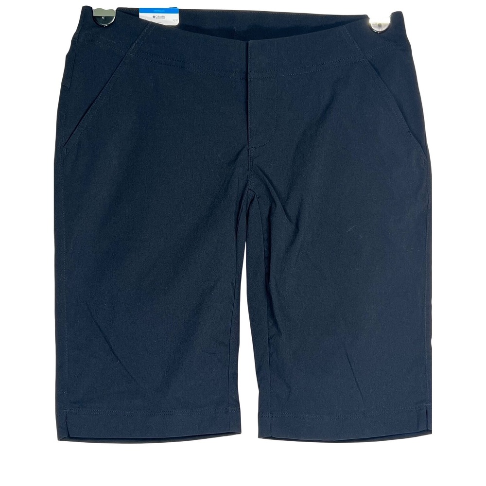 Columbia Womens Black Active Fit Bermuda Hiking Shorts XL Size 2 NWT